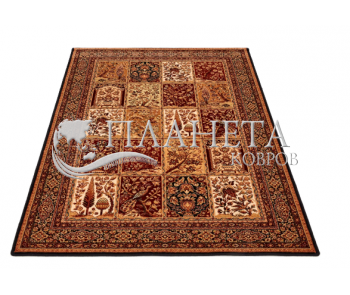 Шерстяний килим Isfahan Timor Czarny (black) - Висока якість за найкращою ціною в Україні